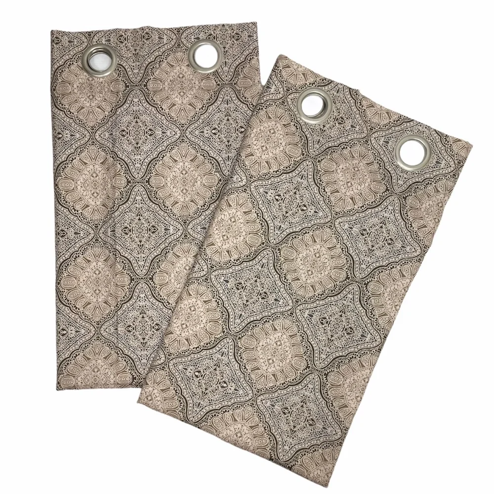 Curtain Set of 2 Panels Grommet Top